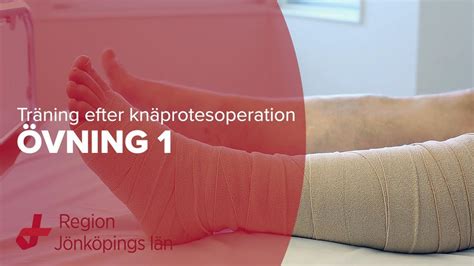 ont i vaden efter knäprotesoperation